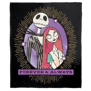 Nightmare Before Christmas Silk Touch Blanket, 50" x 60" Mystic Connection